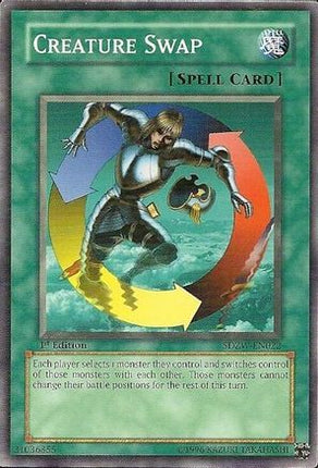 Creature Swap (Common / Short Print) [SDZW-EN022] Structure Deck: Zombie World 1st Edition