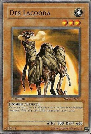 Des Lacooda (Common / Short Print) [SDZW-EN013] Structure Deck: Zombie World 1st Edition