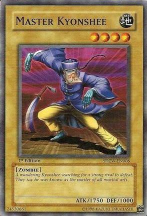 Master Kyonshee (Common / Short Print) [SDZW-EN008] Structure Deck: Zombie World 1st Edition