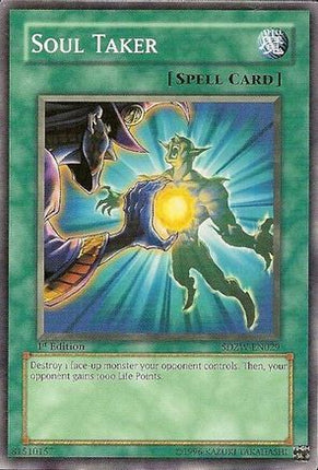 Soul Taker (Common / Short Print) [SDZW-EN029] Structure Deck: Zombie World 1st Edition