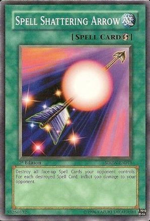 Spell Shattering Arrow (Common / Short Print) [SDZW-EN018] Structure Deck: Zombie World 1st Edition