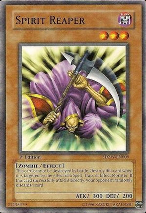 Spirit Reaper (Common / Short Print) [SDZW-EN009] Structure Deck: Zombie World 1st Edition