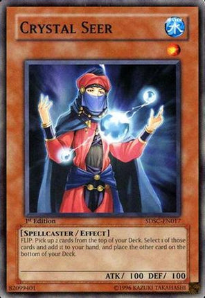 Crystal Seer (Common / Short Print) [SDSC-EN017] Structure Deck: Spellcaster's Command Unlimited