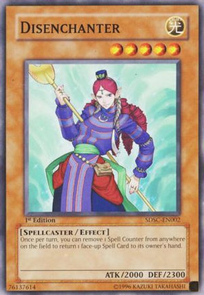 Disenchanter (Common / Short Print) [SDSC-EN002] Structure Deck: Spellcaster's Command 1st Edition
