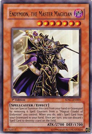 Endymion, The Master Magician (Ultra Rare) [SDSC-EN001] Structure Deck: Spellcaster's Command Unlimited