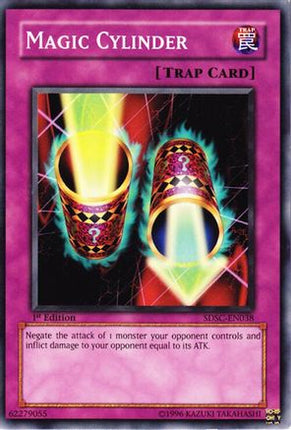 Magic Cylinder (Common / Short Print) [SDSC-EN038] Structure Deck: Spellcaster's Command 1st Edition