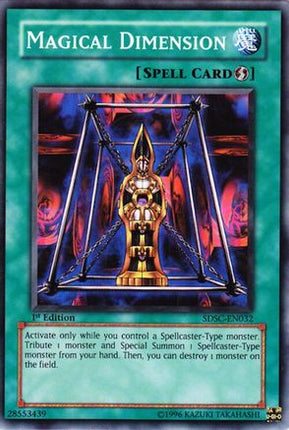 Magical Dimension (Common / Short Print) [SDSC-EN032] Structure Deck: Spellcaster's Command Unlimited