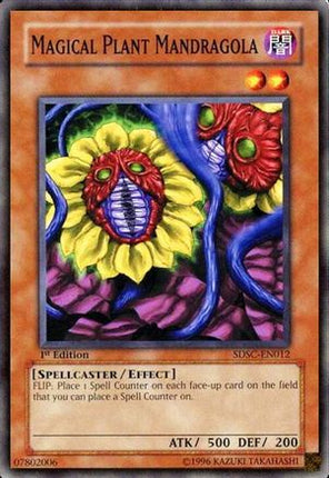 Magical Plant Mandragola (Common / Short Print) [SDSC-EN012] Structure Deck: Spellcaster's Command Unlimited