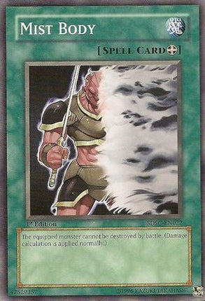 Mist Body (Common / Short Print) [SDSC-EN022] Structure Deck: Spellcaster's Command Unlimited