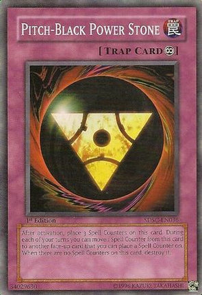 Pitch-Black Power Stone (Common / Short Print) [SDSC-EN036] Structure Deck: Spellcaster's Command 1st Edition