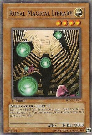 Royal Magical Library (Common / Short Print) [SDSC-EN013] Structure Deck: Spellcaster's Command Unlimited