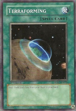 Terraforming (Common / Short Print) [SDSC-EN028] Structure Deck: Spellcaster's Command 1st Edition