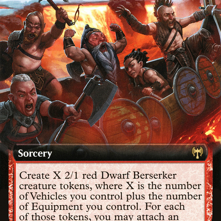 Reckless Crew (Extended Art) [Kaldheim]