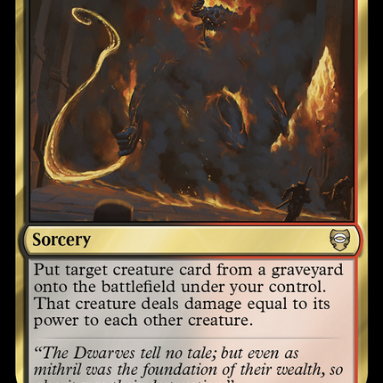 Too Greedily, Too Deep [Tales of Middle-earth Commander]