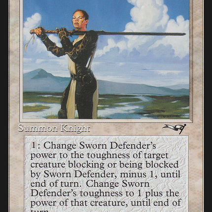 Sworn Defender [Alliances]