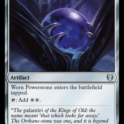 Worn Powerstone [Tales of Middle-earth Commander]