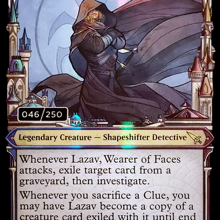 Lazav, Wearer of Faces [Murders at Karlov Manor] Serialized Foil