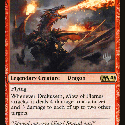 Drakuseth, Maw of Flames [Core Set 2020 Promos]