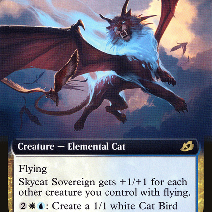 Skycat Sovereign (Extended Art) [Ikoria: Lair of Behemoths]