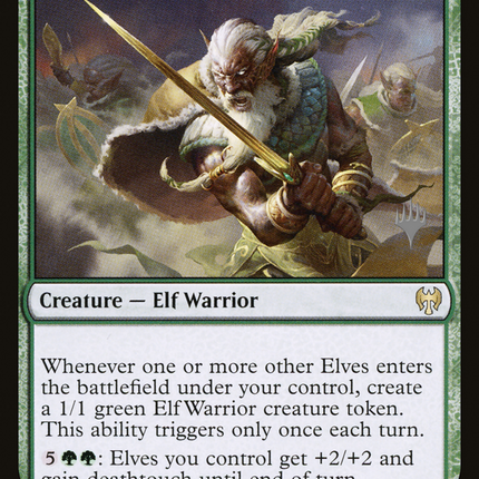 Elvish Warmaster [Kaldheim Promos]