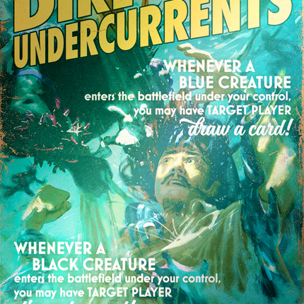 Dire Undercurrents (Borderless) [Secret Lair Drop] Foil