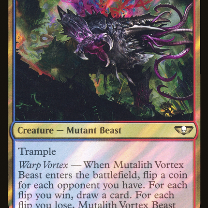 Mutalith Vortex Beast [Warhammer 40,000 Commander] Surge Foil