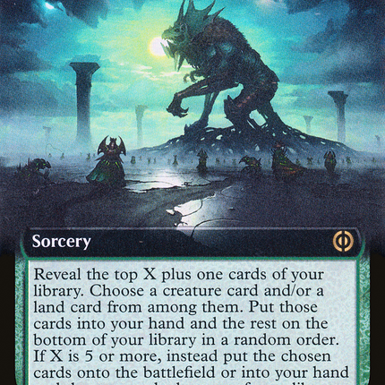 Green Sun's Twilight (Extended Art) [Phyrexia: All Will Be One] Foil