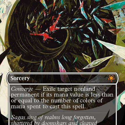 Prismatic Ending (Borderless) [Special Guests] Foil