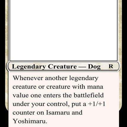 Isamaru and Yoshimaru [Unknown Event]