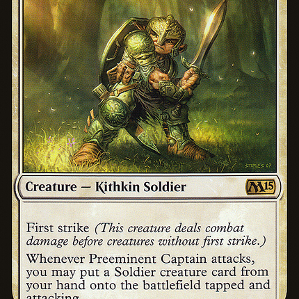 Preeminent Captain [Magic 2015]