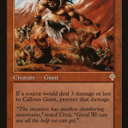Callous Giant [Invasion]