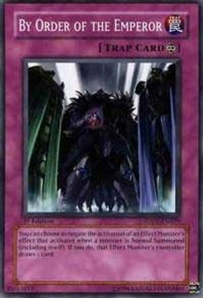 By Order of the Emperor (Common / Short Print) [SDDE-EN029] Structure Deck: The Dark Emperor Unlimited
