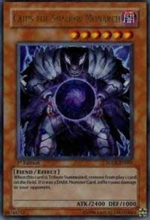 Caius the Shadow Monarch (Ultra Rare) [SDDE-EN001] Structure Deck: The Dark Emperor 1st Edition