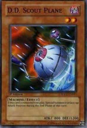 D.D. Scout Plane (Common / Short Print) [SDDE-EN011] Structure Deck: The Dark Emperor 1st Edition