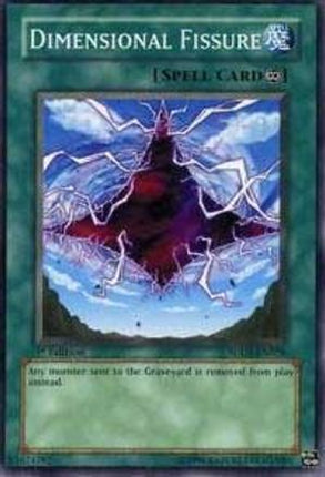 Dimensional Fissure (Common / Short Print) [SDDE-EN028] Structure Deck: The Dark Emperor Unlimited