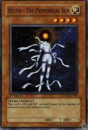 Helios - The Primordial Sun (Common / Short Print) [SDDE-EN005] Structure Deck: The Dark Emperor Unlimited