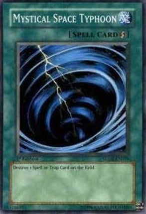 Mystical Space Typhoon (Common / Short Print) [SDDE-EN019] Structure Deck: The Dark Emperor Unlimited