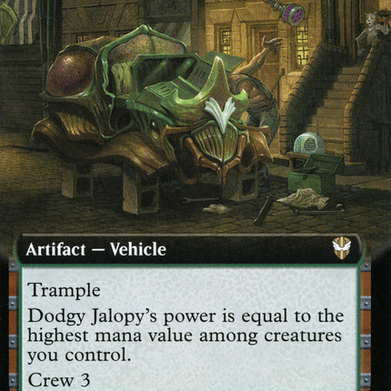 Dodgy Jalopy (Extended Art) [New Capenna Commander]