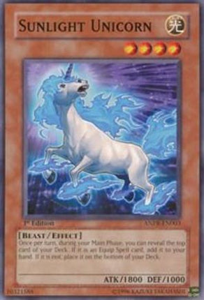 Sunlight Unicorn (Common / Short Print) [ANPR-EN003] Ancient Prophecy 1st Edition