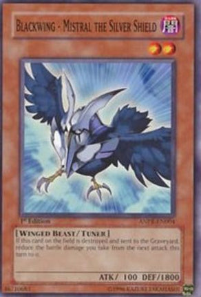 Blackwing - Mistral the Silver Shield (Common / Short Print) [ANPR-EN004] Ancient Prophecy Unlimited