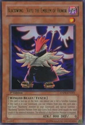 Blackwing - Vayu the Emblem of Honor (Ultra Rare) [ANPR-EN005] Ancient Prophecy Unlimited
