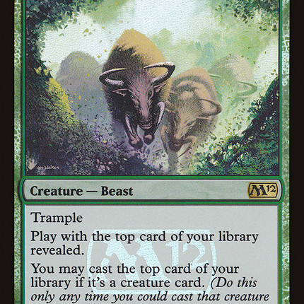 Garruk's Horde [Magic 2012 Promos] Foil
