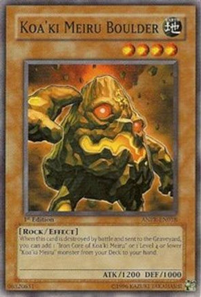 Koa'ki Meiru Boulder (Common / Short Print) [ANPR-EN018] Ancient Prophecy 1st Edition
