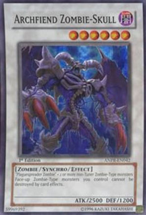 Archfiend Zombie-Skull (Super Rare) [ANPR-EN042] Ancient Prophecy 1st Edition