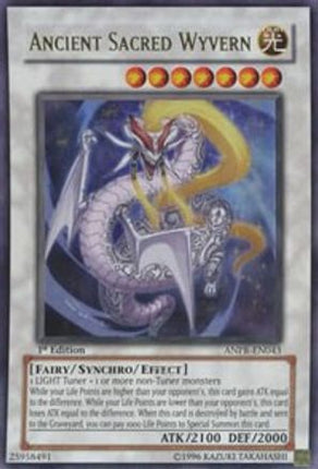 Ancient Sacred Wyvern (Ultra Rare) [ANPR-EN043] Ancient Prophecy Unlimited