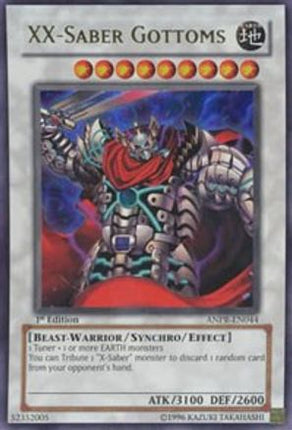 XX-Saber Gottoms (Ultra Rare) [ANPR-EN044] Ancient Prophecy 1st Edition
