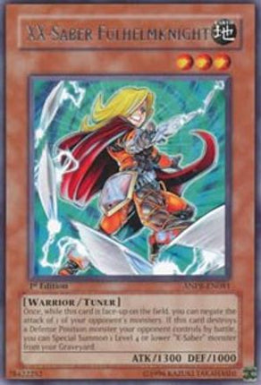 XX-Saber Fulhelmknight (Rare) [ANPR-EN081] Ancient Prophecy 1st Edition