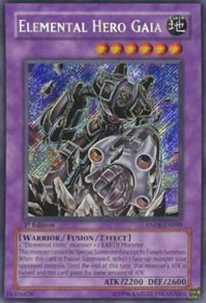 Elemental Hero Gaia (Secret Rare) [ANPR-EN099] Ancient Prophecy 1st Edition
