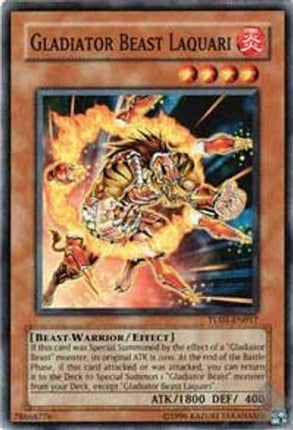 Gladiator Beast Laquari [TU01-EN017] Common