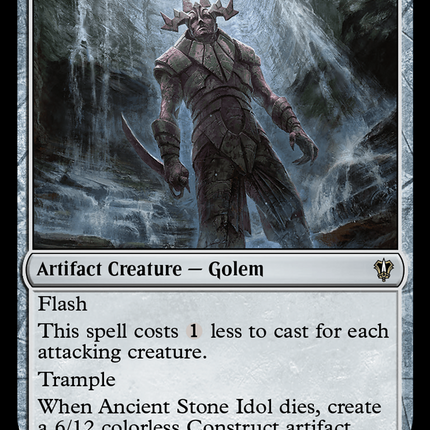Ancient Stone Idol [Murders at Karlov Manor Commander]